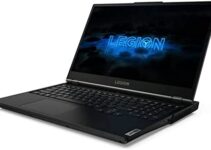 Lenovo Legion 5 Gaming Laptop, 17.3” FHD (1920 x 1080) Display, AMD Ryzen 5 5600H Processor, 8GB DDR4 Ram, 256GB SSD Storage, NVIDIA GeForce GTX 1650, Windows 11 Home, Phantom Blue, 32GB Lumege Flash
