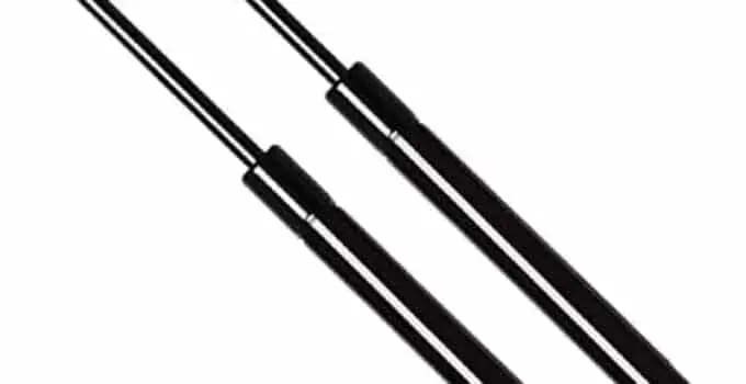 MYSMOT 2Pcs 4185 Rear Glass Window Gas Charged Lift Supports Shocks Springs Compatible with 1999-2006 Cadillac Escalade, Chevrolet Suburban, Chevrolet Tahoe, GMC Yukon SG330025