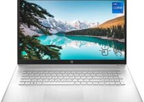 Newest HP 17 Laptop, 17.3” HD+ Touchscreen, Intel Core i7-1165G7 Processor, 16GB DDR4 RAM, 1TB PCIe SSD, Backlit Keyboard, HDMI, Windows 11 Home, Silver