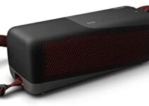Philips S7807 Outdoors Wireless Bluetooth Speaker with Stereo Pairing and Bluetooth Multipoint Connection, IP67 Waterproof, Black