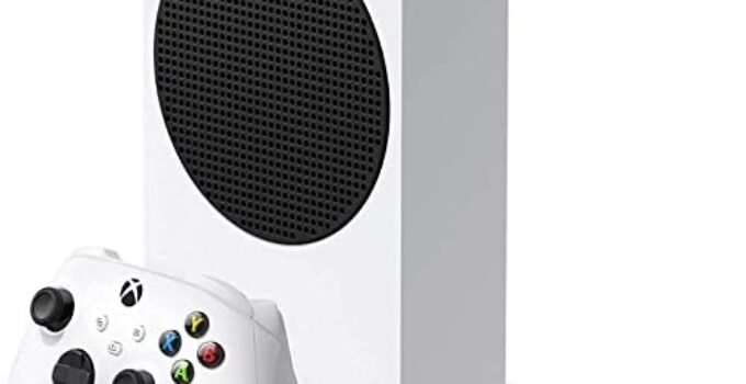 2021 Microsoft Xbox Series S 512GB Game All-Digital Console, One Xbox Wireless Controller, 1440p Gaming Resolution, 4K Streaming, 3D Sound, WiFi, White- 4K HDMI Cable (Renewed)