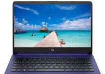 2022 Newest HP Premium 14-inch HD Laptop| Intel Celeron N4020 to 2.8GHz 8GB RAM 128GB(64GB SSD+ 64GB Card)| Webcam Bluetooth HDMI USB-C Wi-Fi| Win 11 S with 1 Year MS 365| LIONEYE Bundle| Blue