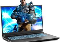 2022 Sager Gaming Laptop NP8872T, 17.3 Inch QHD 165Hz 100% DCI-P3, Intel i7-12700H, RTX 3080 Ti, 32GB RAM, 1TB Gen4 NVMe SSD, TBT 4, Win 11