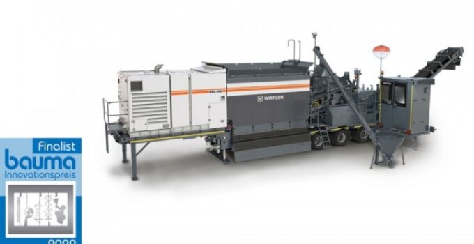 Wirtgen premieres new cold mixing plant and technology updates
