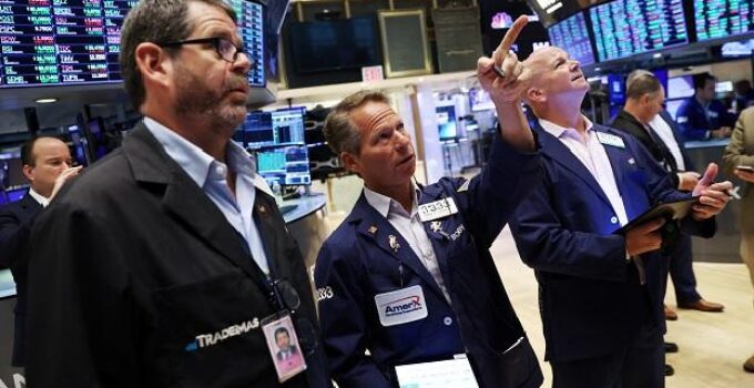 Wall Street hits more than two-week high on energy, tech gains
