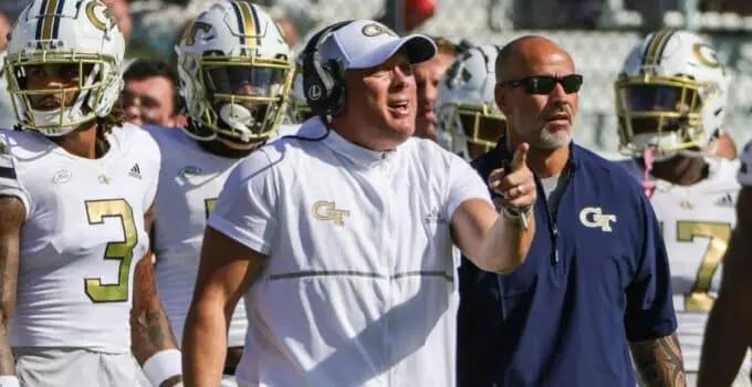 Georgia Tech fires football coach Geoff Collins and athletic director Todd Stansbury