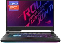 ASUS ROG Strix G15 (2020) Gaming Laptop, 15.6” 144Hz FHD IPS Type Display, NVIDIA GeForce RTX 2060, Intel Core i7-10750H, 16GB DDR4, 512GB PCIe NVMe SSD, RGB Keyboard, Windows 10 Home, G512LV-ES74