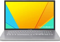 ASUS VivoBook 17 F712DA Thin and Light Laptop, 17.3” HD+, Intel Core i5-8265U Processor, 8GB DDR4 RAM, 128GB SSD + 1TB HDD, Windows 10 Home, Transparent Silver, F712DA-DB51