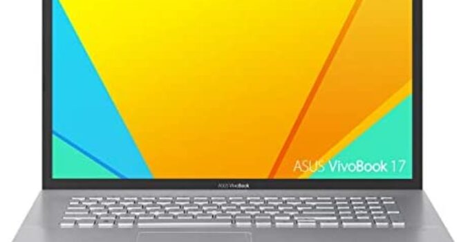 ASUS VivoBook 17 F712DA Thin and Light Laptop, 17.3” HD+, Intel Core i5-8265U Processor, 8GB DDR4 RAM, 128GB SSD + 1TB HDD, Windows 10 Home, Transparent Silver, F712DA-DB51