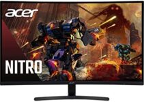 Acer Nitro ED323QU Pbmiippx 31.5″ WQHD 2560 x 1440 VA 1500R Curved Gaming Monitor | AMD FreeSync Premium | Up to 165Hz | 1ms (VRB) | DisplayHDR400 | DCI-P3 92% | 2 x Display Port 1.2 & 2 x HDMI 2.0