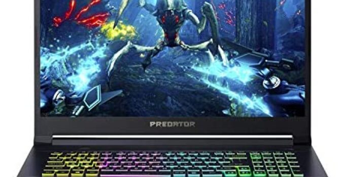 Acer Predator Helios 300 Gaming Laptop PC, 17.3″ Full HD 144Hz 3ms IPS Display, Intel i7-9750H, GeForce GTX 1660 Ti 6GB, 16GB DDR4, 512GB NVMe SSD, RGB Backlit Keyboard, PH317-53-7777