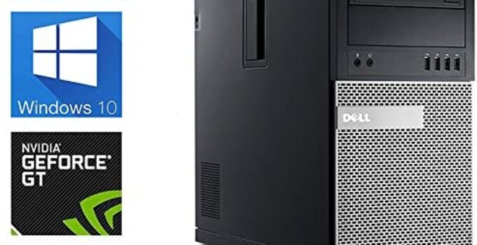 Dell Gaming Optiplex 990 Mini-Tower Computer, Intel Core i5 3.3 upto 3.7GHz 2500 CPU, 16GB DDR3 Memory,250GB SSD + 1TB HDD, WiFi, Windows 10 Pro, Nvidia GT730 4GB (Renewed)