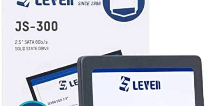 LEVEN JS300 SSD 240GB (Retail 10 Pack) – up to 550MB/s – 3D NAND SATA III Internal Solid State Drive
