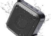 LEZII IPX7 Waterproof Bluetooth Speaker – Small Portable Wireless Speakers, 5W Bass Sound, 8h Playtime, Floating Speaker for Shower Beach Pool Party
