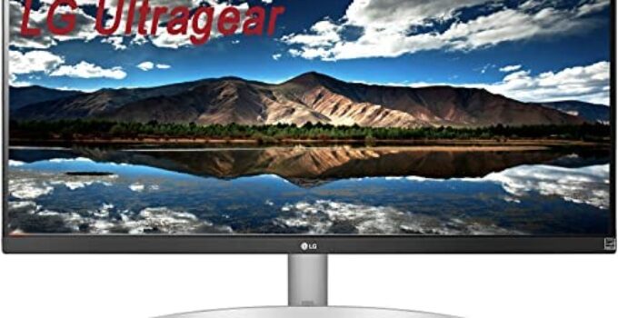 LG 29 Inch WFHD IPS Ultra Wide Monitor, Dual Speakers, 2560×1080, 99% sRGB, HDR10, FreeSync, 21 9, Wall Mountable, 75Hz Refresh Rate Bundle with JAWFOAL