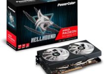 PowerColor Hellhound AMD Radeon RX 6650 XT Graphics Card with 8GB GDDR6 Memory