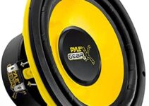 Pyle 6.5 Inch Mid Bass Woofer Sound Speaker System – Pro Loud Range Audio 300 Watt Peak Power w/ 4 Ohm Impedance and 60-20KHz Frequency Response for Car Component Stereo PLG64