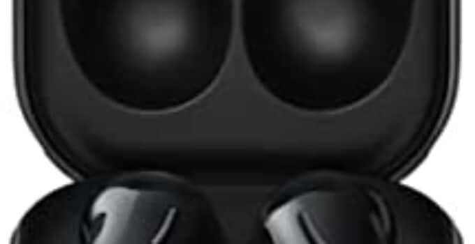 SAMSUNG Galaxy Buds Live, True Wireless Earbuds with Active Noise Cancelling, Microphone, Charging Case for Ear Buds, US Version, Onyx Black