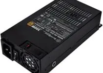 SilverStone Technology 350 Watt Flex ATX Power Supply with Fixed Cables and 80 Plus Gold with 6Pin PCIe Connector SST-FX350-G-USA