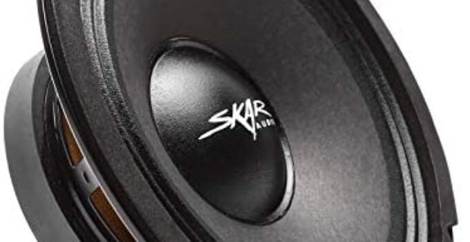 Skar Audio FSX8-4 8″ 350 Watt 4 Ohm Pro Audio Midrange Loudspeaker, Each