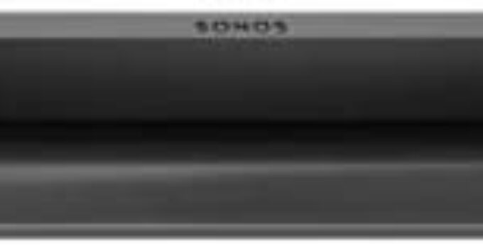 Sonos Playbar – The Mountable Sound Bar for TV, Movies, Music, and More – Black