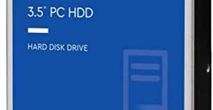 Western Digital 8TB WD Blue PC Hard Drive HDD – 5640 RPM, SATA 6 Gb/s, 128 MB Cache, 3.5″ – WD80EAZZ