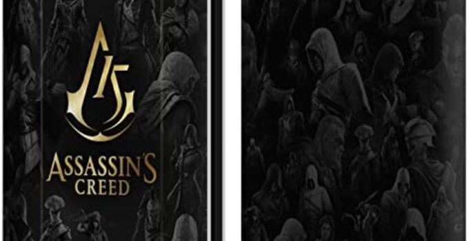 Head Case Designs Officially Licensed Assassin’s Creed Crest Key Art 15th Anniversary Graphics Leather Book Wallet Case Cover Compatible with Kindle Paperwhite 4 (2019)