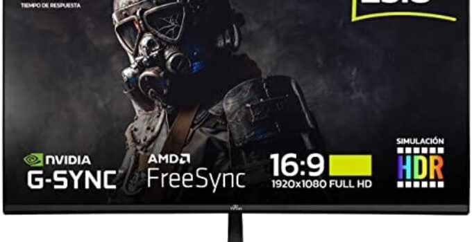 YEYIAN Sigurd 2503 24” Curved 1650 PC Gaming Frameless LED Monitor, 1080P FHD, 200Hz, 1ms, 3000:1, 300cd/m2, 16:9, 178°, 16.7M Colors, FreeSync, DP 1.2, HDMI 2.0, Stereo Speaker, 75mm VESA, Tilt