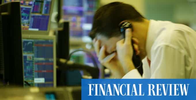 Equities sell-off accelerates as investors dump banks, technology