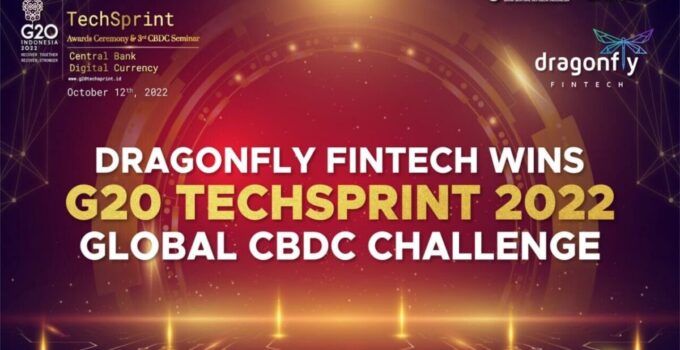 Dragonfly Fintech Wins G20 Techsprint CBDC Challenge