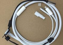 Calvas CNDTFF New other,All-In-One Thunderbolt Cable for A1407 mc914 27″ inch Display,922-9941,Not fit 27″ A1316 Mc007 LED Cinema