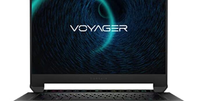Corsair Voyager a1600 Gaming Laptop (AMD Ryzen R7 6800HS, AMD Radeon RX 6800M, 16GB DDR5, 16″ 2560×1600 240Hz IPS Screen, Cherry MX Ultra-Low Profile Keyswitches, Windows 11 Home Advanced) Black
