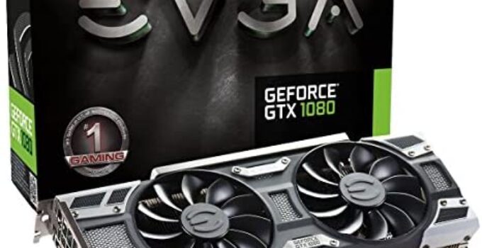 EVGA GeForce GTX 1080 8GB ACX 3.0 Gaming Graphics Card GDDR5X 08G-P4-6181-KR