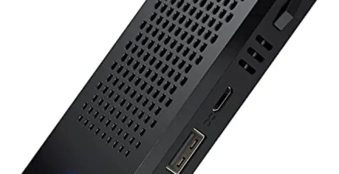 Fanless Mini PC Stick – Windows 10 Pro Intel Atom X5-Z8350 (4GB DDR3L, 64GB eMMC), Small Form Portable Computer Stick Supports 128GB TF Card, HD，Bluetooth 4.2 and Wi-Fi