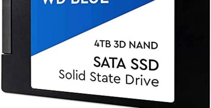 Fantom Drives WD 4TB SSD Upgrade Kit – Includes 4TB Western Digital Blue SSD, 2.5″, Enclosure, and Drive Cloner Software in USB Drive (W4000SSDKIT)