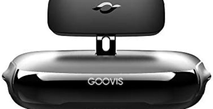 GOOVIS G2-2021 G2 Head-Mounted Display 3D Personal Mobile Cinema with AM-OLED Display HMD for Gaming and Movies Compatible with Laptop PC Xbox PS5 Switch Set-top-Box Smartphone
