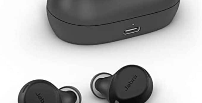 Jabra Elite 7 Active in-Ear Bluetooth Earbuds – True Wireless Sports Ear Buds with Jabra ShakeGrip for The Ultimate Active fit and Adjustable Active Noise Cancellation – Black