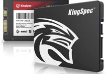 KingSec 128GB 2.5″ SATA SSD, SATA iii 6Gb/s Internal Solid State Drive – 3D NAND Flash, for Desktop/Laptop/All-in-one