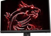 MSI QHD Rapid IPS Gaming G-Sync Compatible HDR 400 1ms GTG 2560 x 1440 240Hz Refresh Rate 27″ Gaming Monitor (Optix MAG274QRX)