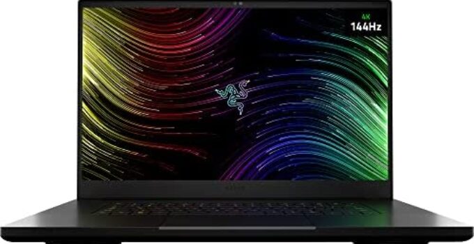Razer Blade 17 Gaming Laptop: NVIDIA GeForce RTX 3080 Ti – 12th Gen Intel 14-Core i9 CPU – 17.3″ 4K 144Hz – 32GB DDR5 RAM – 1TB PCIe SSD – Windows 11 – Chroma RGB – Thunderbolt 4 – SD Card Reader