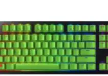 Razer Huntsman Tournament Edition – Compact Gaming Keyboard with Razer Linear Optical Switches – Green Keycaps – US Layout (Renewed)