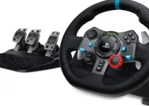 Pick up one of the best entry-level racing wheels, the Logitech G29, for £189
