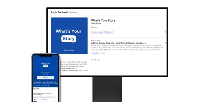 Tech Nova premieres new podcast series titled What’s Your Story