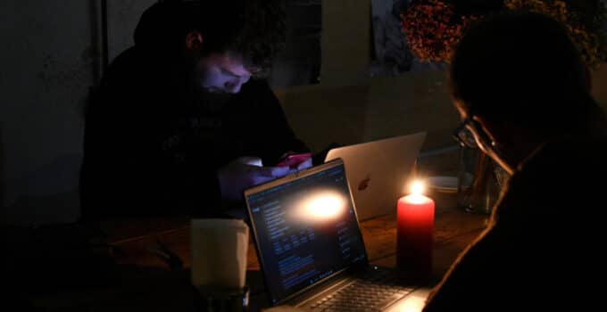 ‘You need to be focused and productive’: Ukraine’s tech workers face power cuts