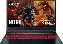Acer Nitro 5 AN515-55 Gaming Laptop Intel Core i5-10300H NVIDIA GeForce RTX 3050 Laptop GPU 15.6in FHD 144Hz IPS Display 8GB DDR4 256GB NVMe SSD Intel Wi-Fi 6 Backlit Keyboard Win 11 (Renewed)