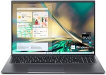 Acer Swift X Intel Evo Thin & Light Creator Laptop | 16″ WUXGA 100% sRGB | 12th Gen Intel i7-1260P | Intel Arc A370M | 16GB LPDDR5 | 512GB Gen4 SSD| Killer WiFi 6E AX1675 | Windows 11 | SFX16-52G-73U6