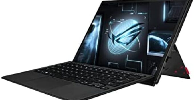 ASUS ROG Flow Z13 (2022) Gaming Laptop Tablet, 13.4” 120Hz FHD+ Display, NVIDIA GeForce RTX 3050, Intel Core i7-12700H, 16GB LPDDR5, 512GB PCIe SSD, Detachable RGB Keyboard, Windows 11, GZ301ZC-PS73
