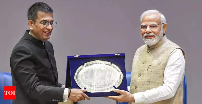 Tech must make justice accessible to all: PM Modi, CJI Chandrachud on same page