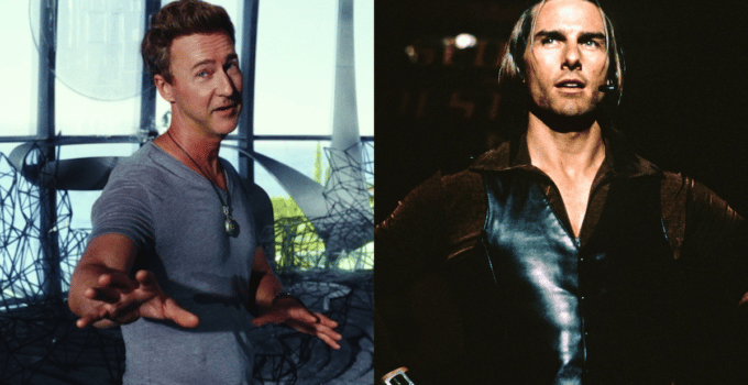 Edward Norton Really Did Dress as Tom Cruise in ‘Magnolia’ for His ‘Glass Onion’ Tech Billionaire’s Flashback