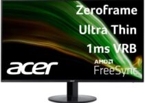 Acer SB271 bi 27.0″ Full HD (1920 x 1080) IPS Zero Frame Home Office Monitor | AMD FreeSync Technology | Ultra-Thin Stylish Design Vision Care | Low Blue Light | Tilt | HDMI & VGA Ports